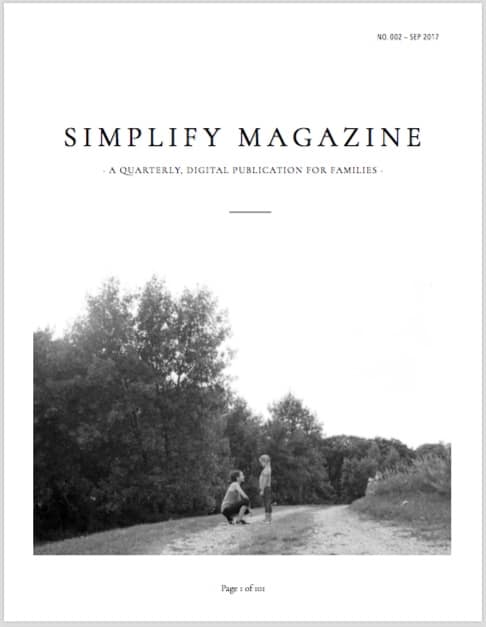 Sloww Simplify Magazine Cover 002