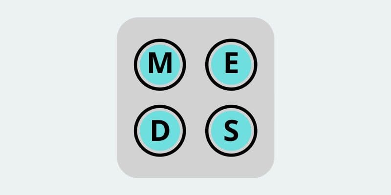 MEDS Meditation Exercise Diet Sleep New