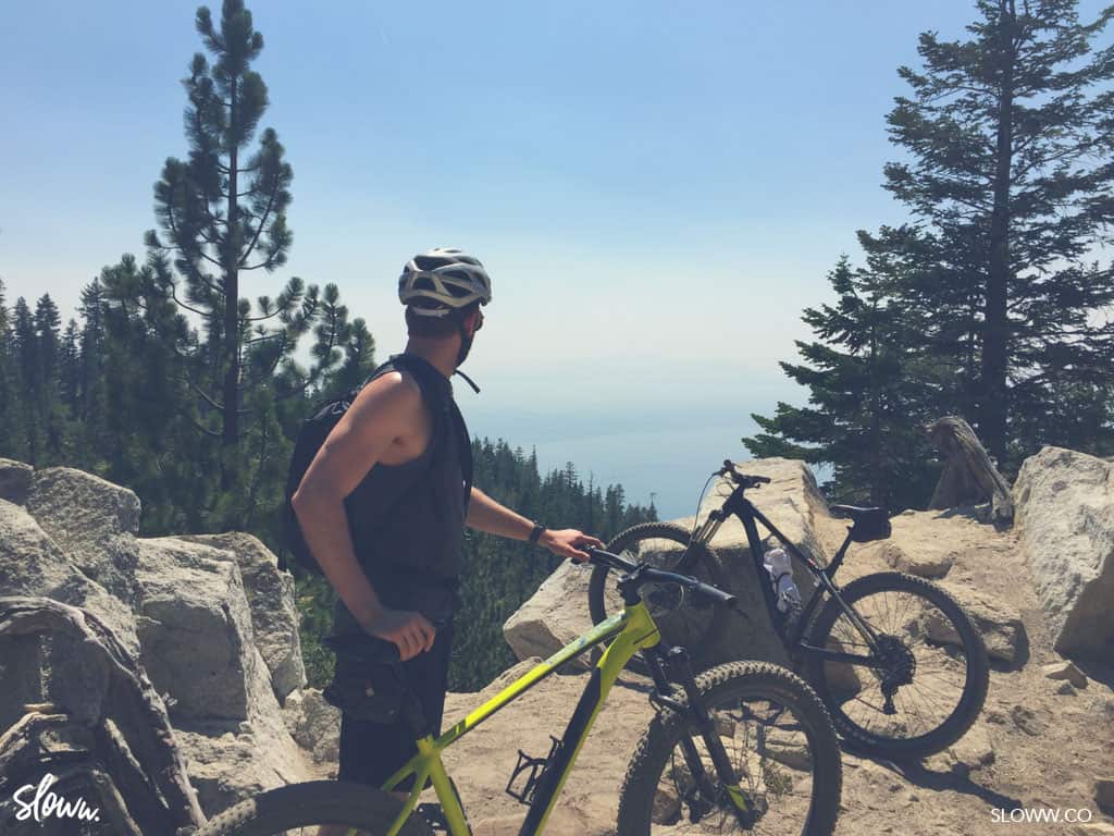 Sloww Slow Travel Lake Tahoe Flume Trail Bike