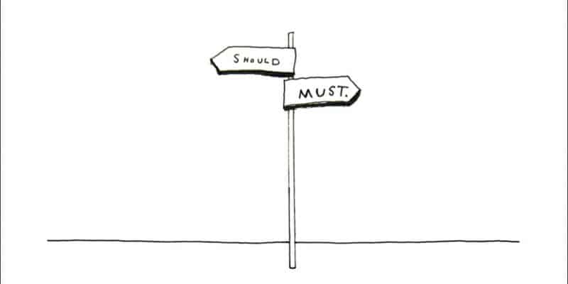 Sloww Crossroads of Should and Must