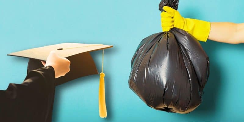Graduate or Garbage thought experiment from Determined by Robert Sapolsky
