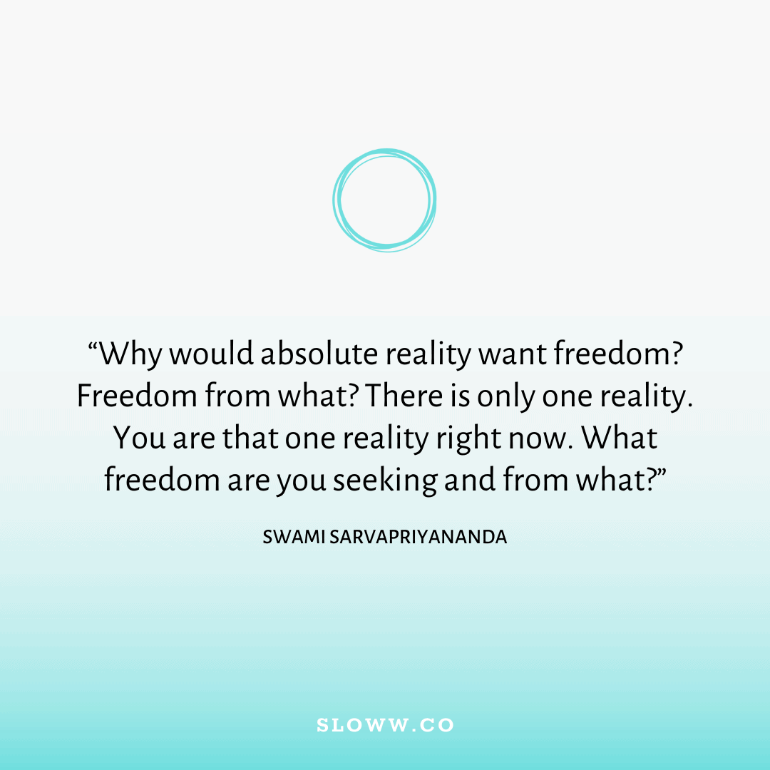 Swami Sarvapriyananda Quote