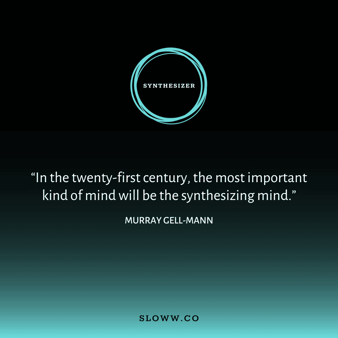Synthesizer Course Synthesizing Mind Quote