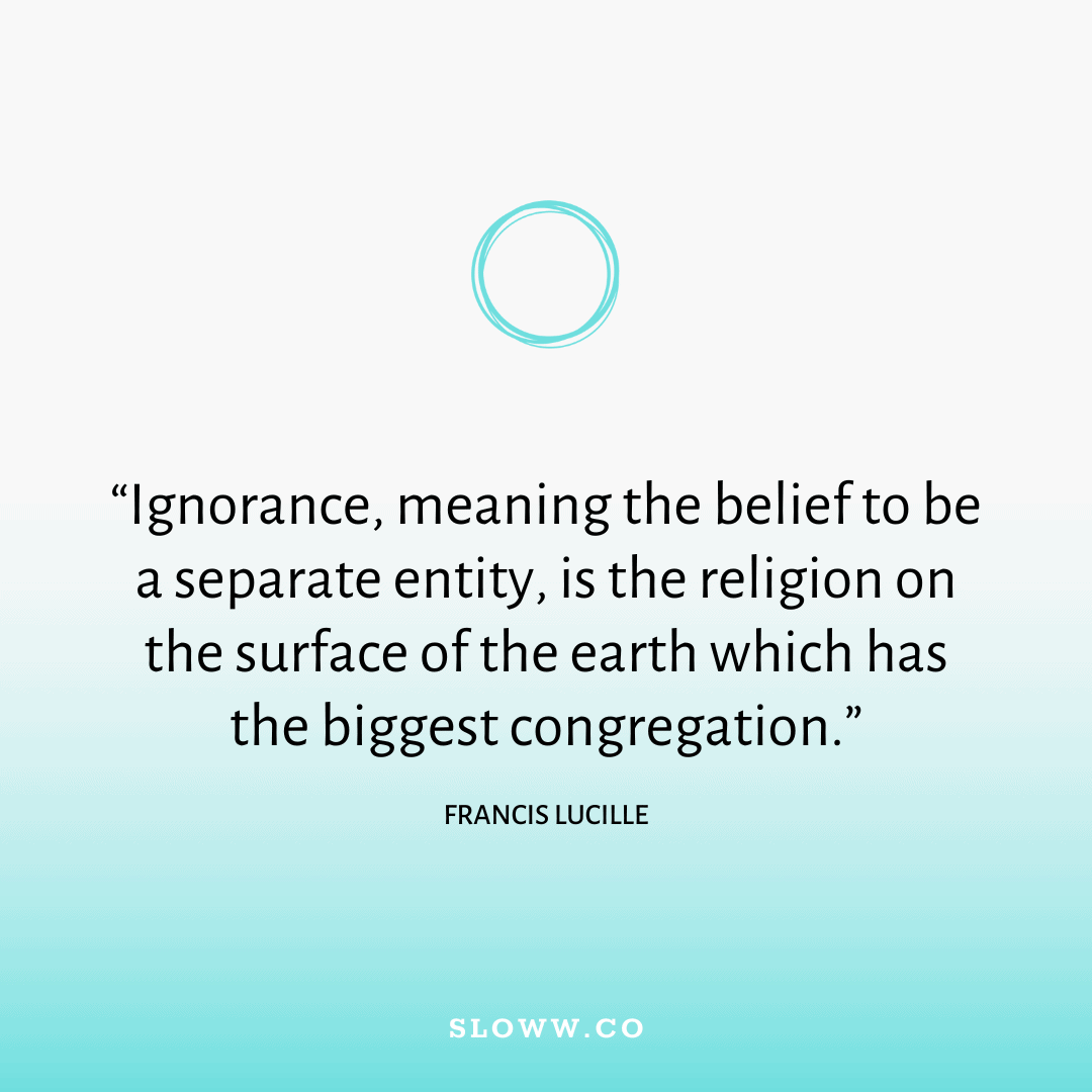 Francis Lucille Quote